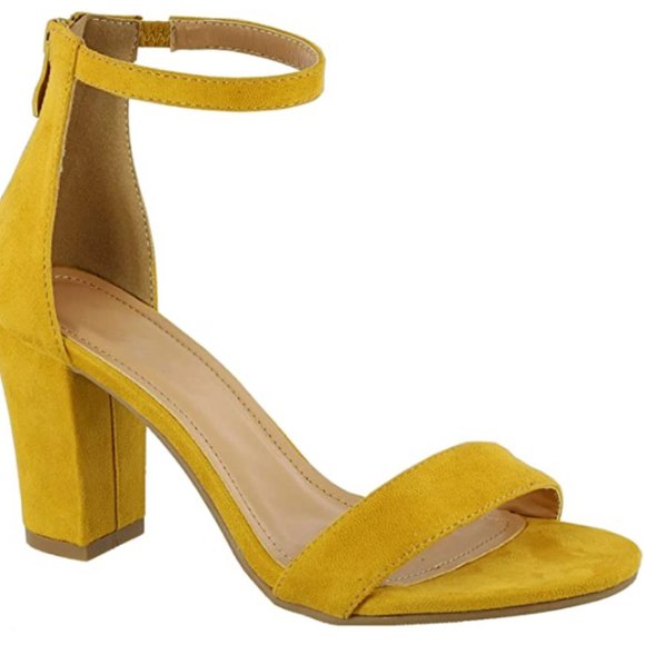 Top Moda Womens Hannah Open Toe Casual Ankle Strap - Picture 3 of 3